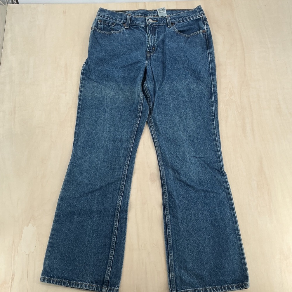 Levi's 515 Bootcut Jeans Womens 14M Blue Medium Wash Cotton Y2K Denim